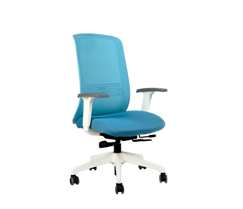 Silla GÜD Color Executive. Base Plástica Blanca